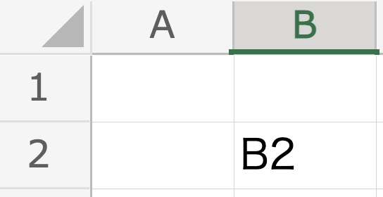 OfficeScript setValue()　実行結果